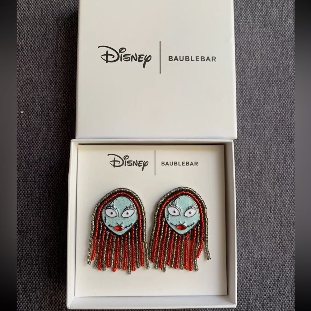 Baublebar X Disney Nightmare Before Christmas Sally Earrings New